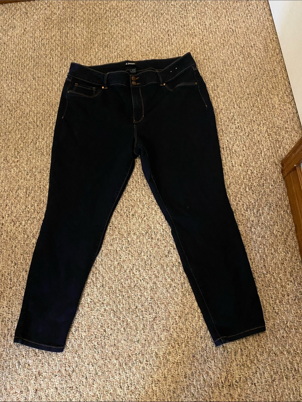 d. jeans Women's Black Skinny Stretch Jeans